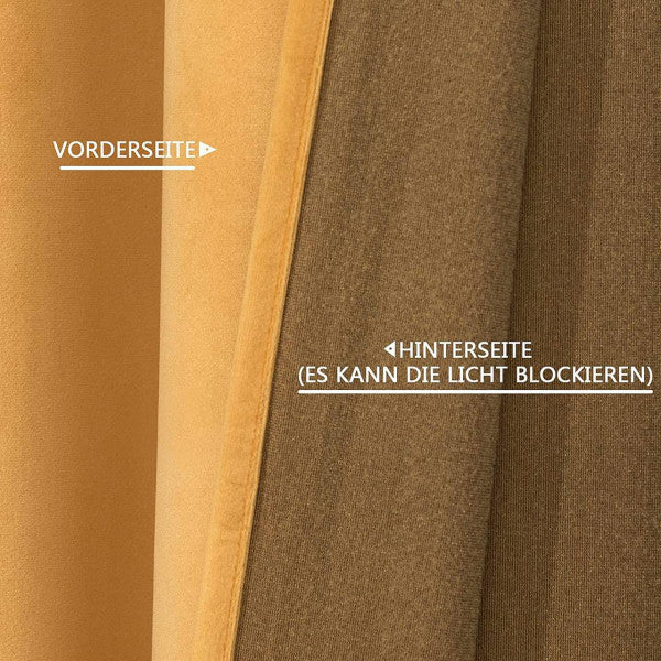 Thermal Insulated black out Curtains - Egyptian Queen storecurtain