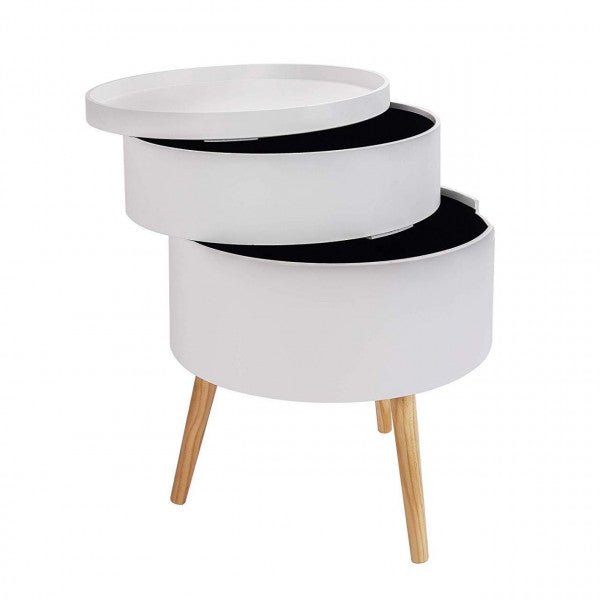 Compact Elegance Side Table - Egyptian Queen storeside table
