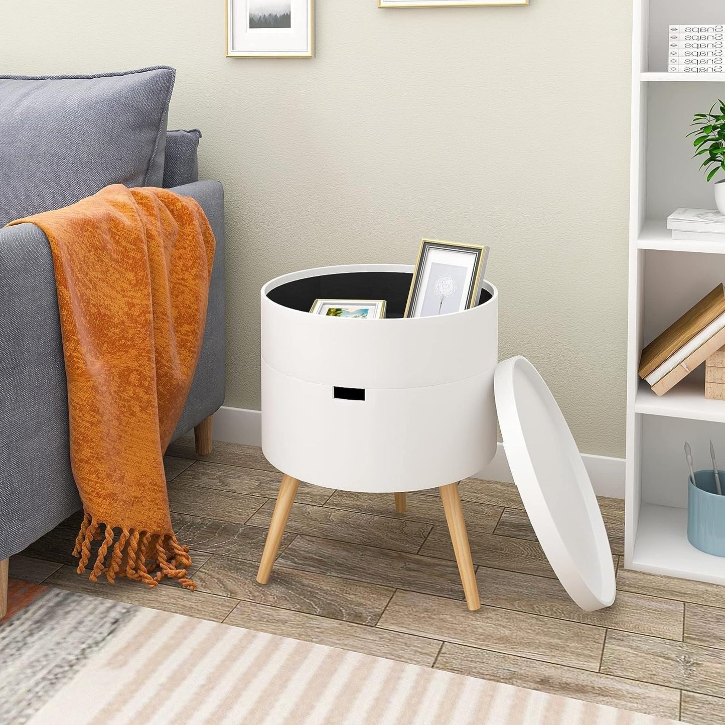 Compact Elegance Side Table - Egyptian Queen storeside table