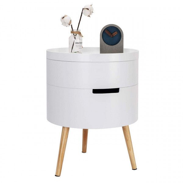 Compact Elegance Side Table - Egyptian Queen storeside table