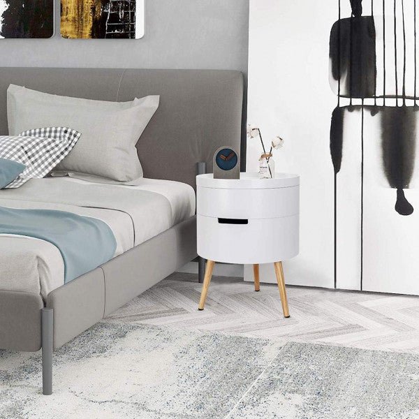 Compact Elegance Side Table - Egyptian Queen storeside table