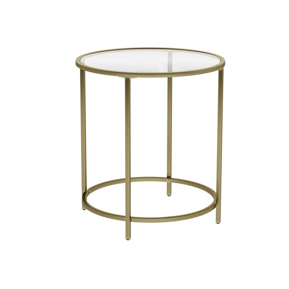 gold round side table - Egyptian Queen storeside table
