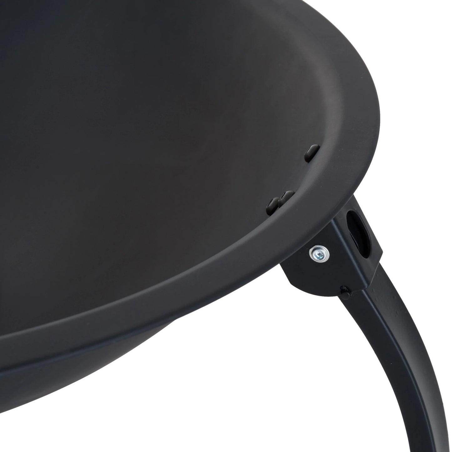 Premium Outdoor Fire Bowl with Spark Protection Cover and Foldable Legs - Egyptian Queen storeFire Bow