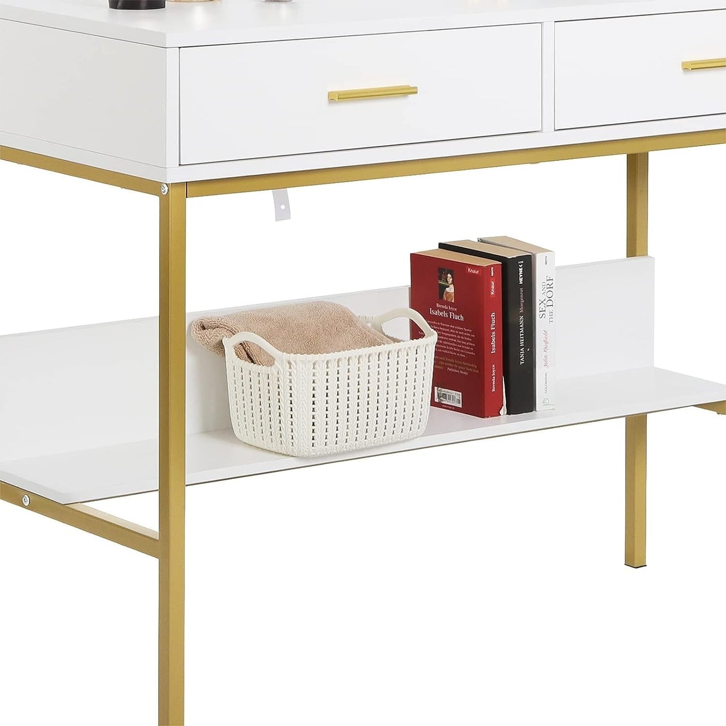 Radiant Elegance Makeup table - Egyptian Queen storemakeup dresser