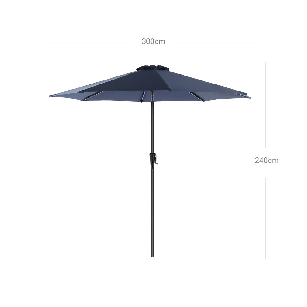 UV-protected garden parasol - Egyptian Queen storeparasol
