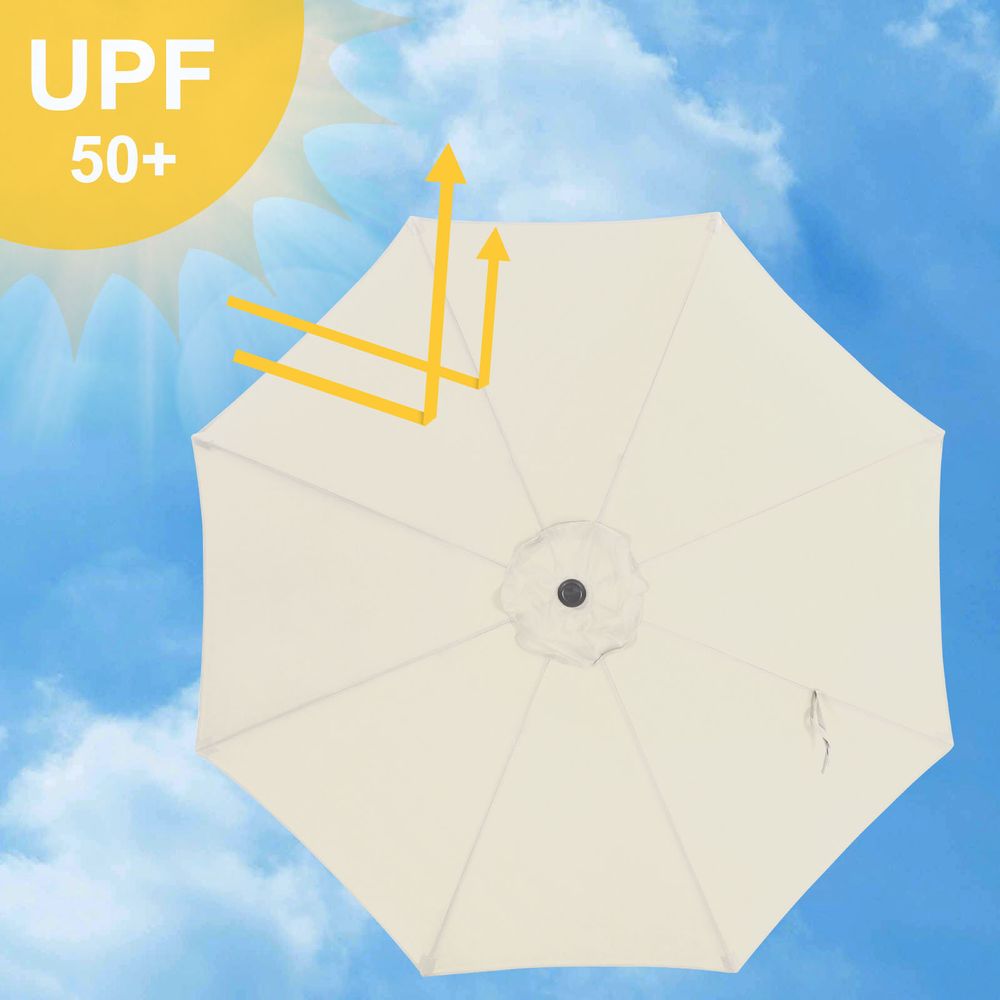 UV-protected garden parasol - Egyptian Queen storeparasol