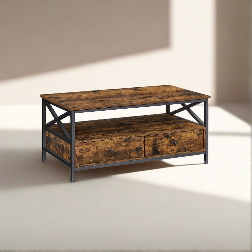 vintage brown-black Coffee table - Egyptian Queen storecoffee table