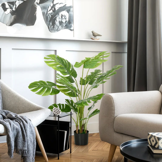120 cm Artificial Monstera Deliciosa
