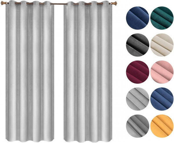 Thermal Insulated black out Curtains - Egyptian Queen storecurtain