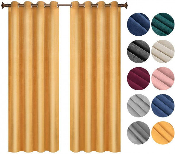 Thermal Insulated black out Curtains - Egyptian Queen storecurtain