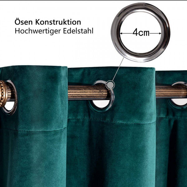 Thermal Insulated black out Curtains - Egyptian Queen storecurtain