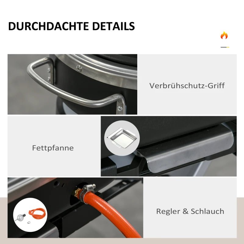 AdventurePro Gas Grill: Precision Cooking On-The-Go - Egyptian Queen storeGas Grill
