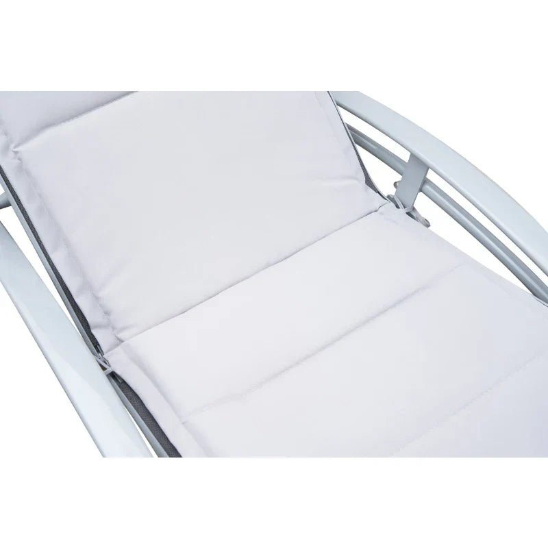 Aluminium Sun Lounger with Adjustable Backrest - Egyptian Queen storeSunlounger
