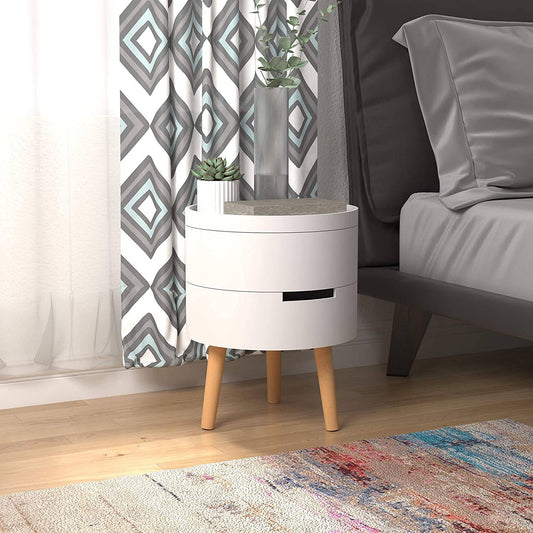 Compact Elegance Side Table - Egyptian Queen storeside table