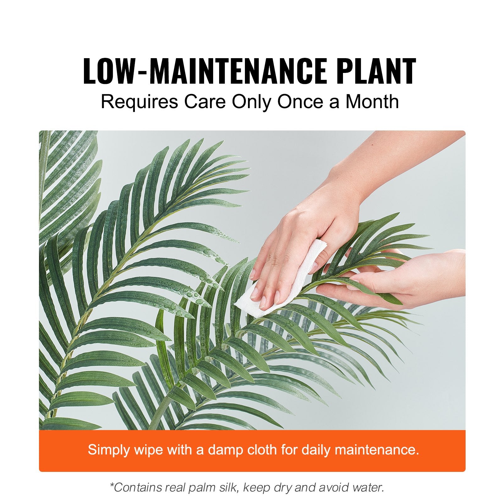 Lifelike 5 ft. tall artificial Betel Nut Palm trees made from high-quality PE material with adjustable branches. Set of 2, ideal for indoor and outdoor decoration. Features realistic leaves, trunk patterns, and moss-covered potting soil.

