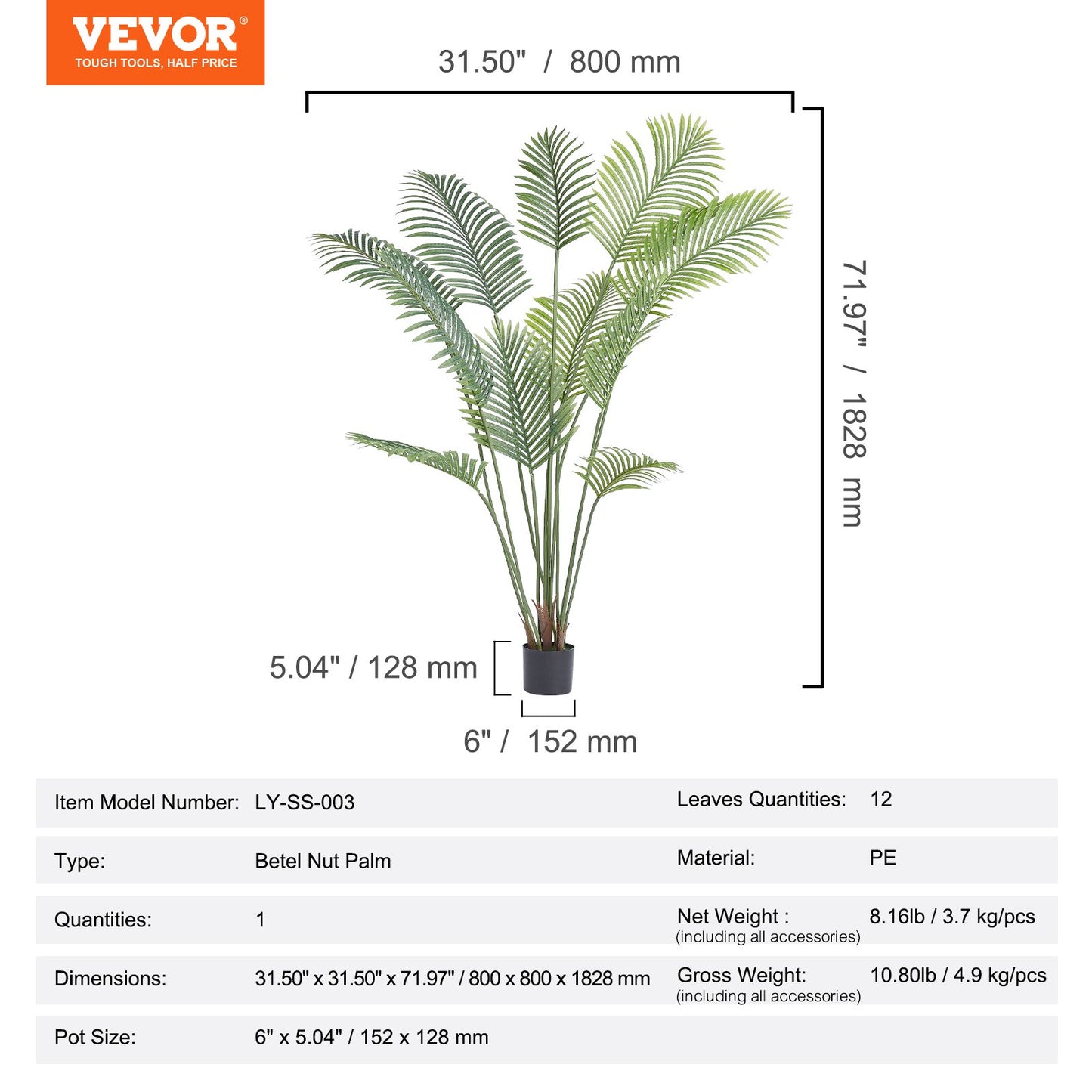 Artificial Bird of Paradise Palm