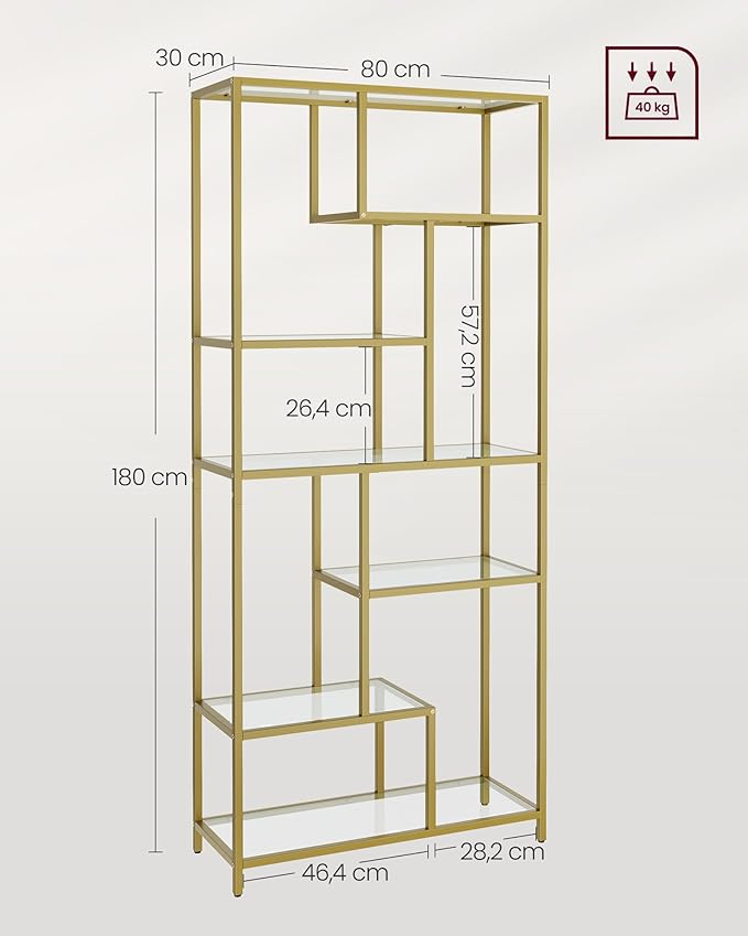 Elegant display shelves - Egyptian Queen storeBookcases & Standing Shelves