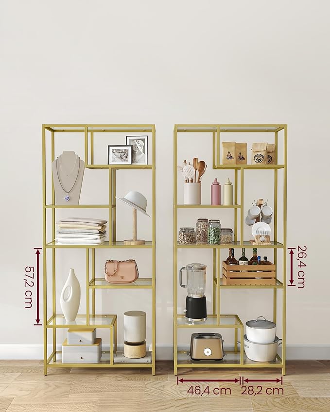 Elegant display shelves - Egyptian Queen storeBookcases & Standing Shelves