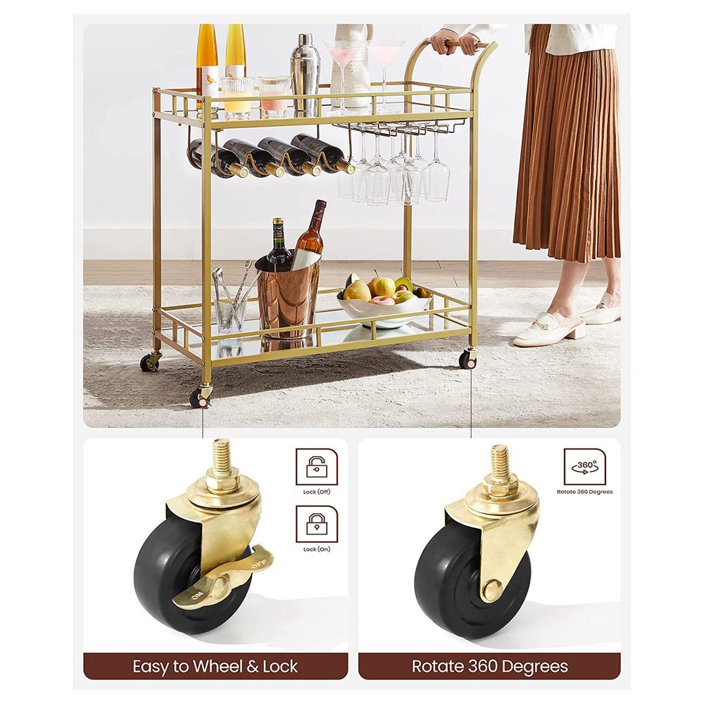 Elegant Serving trolley - Egyptian Queen storeserving trolley