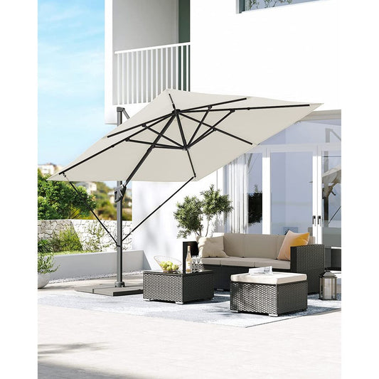Flexibly Adjustable Cantilever parasol with UV Protection - Egyptian Queen storeparasol