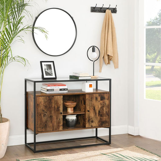 glass surface side cabinet - Egyptian Queen storeside cabinet