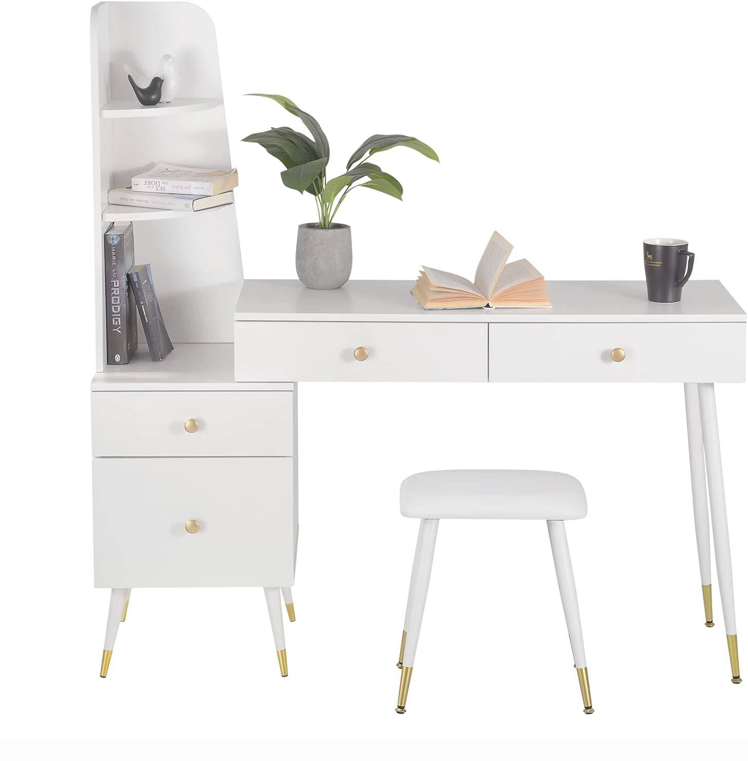 MirrorElegance Vanity makeup table - Egyptian Queen storemakeup dresser