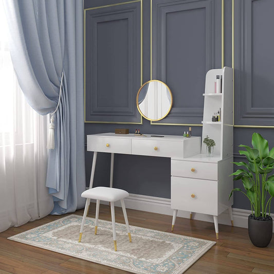 MirrorElegance Vanity makeup table - Egyptian Queen storemakeup dresser