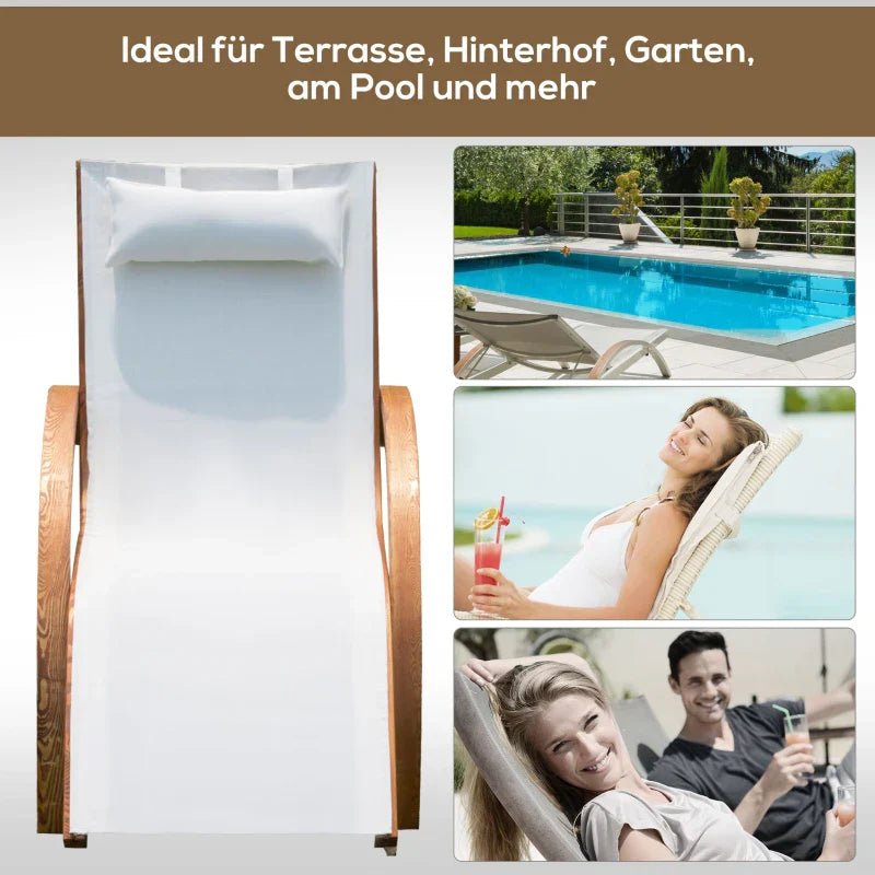 Modern Breathable Garden Lounger: Comfort and Style by Egyptian Queen Store - Egyptian Queen storeSunlounger