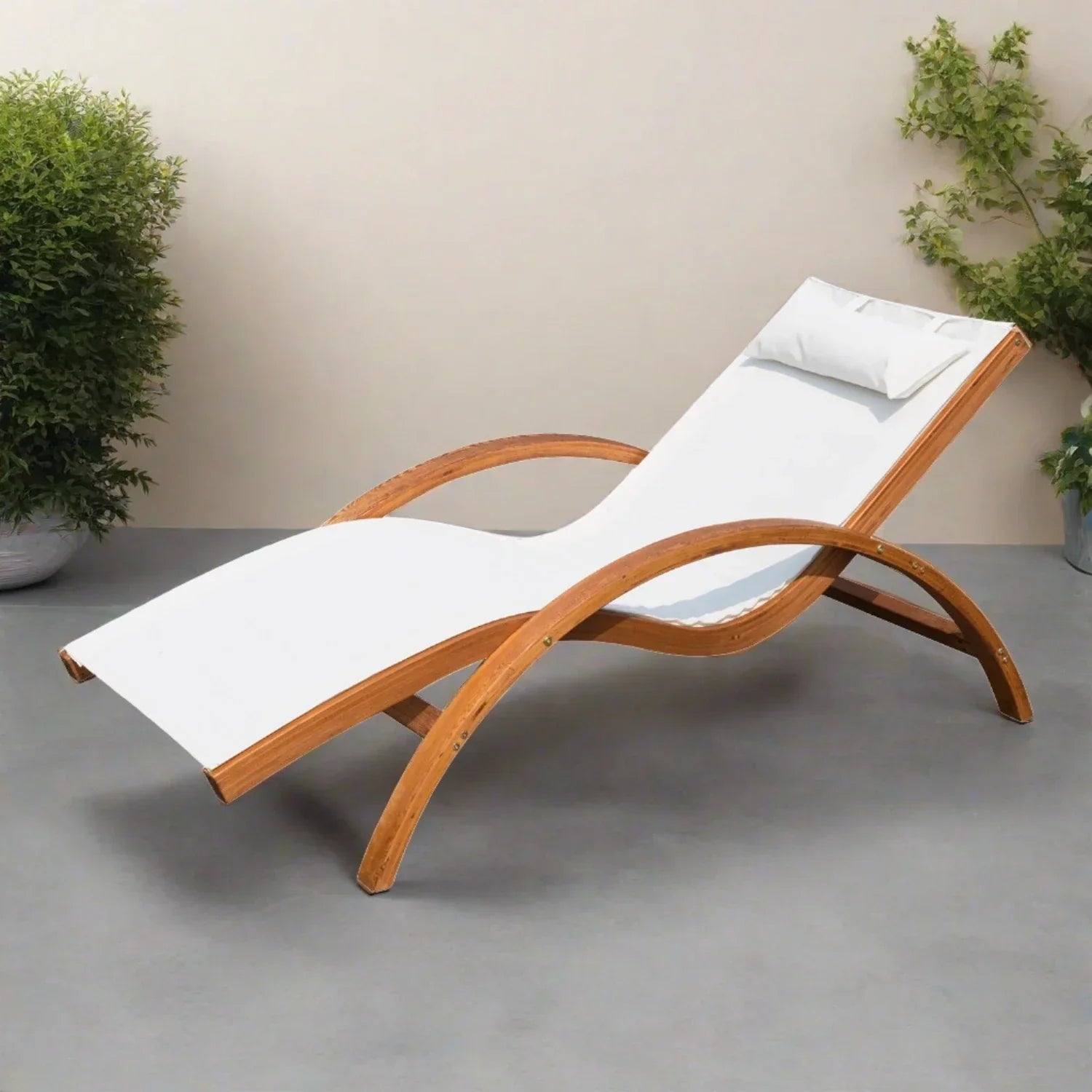 Modern Breathable Garden Lounger: Comfort and Style by Egyptian Queen Store - Egyptian Queen storeSunlounger