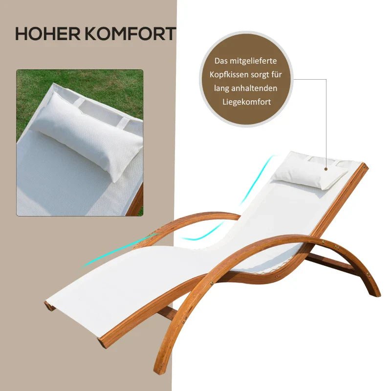 Modern Breathable Garden Lounger: Comfort and Style by Egyptian Queen Store - Egyptian Queen storeSunlounger