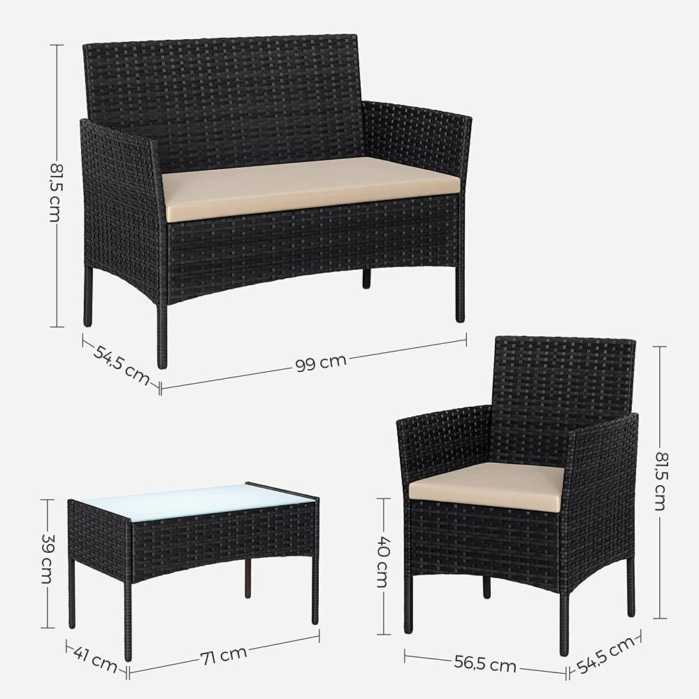 Modern Charm Garden Furniture Set - Egyptian Queen storegarden furniture set