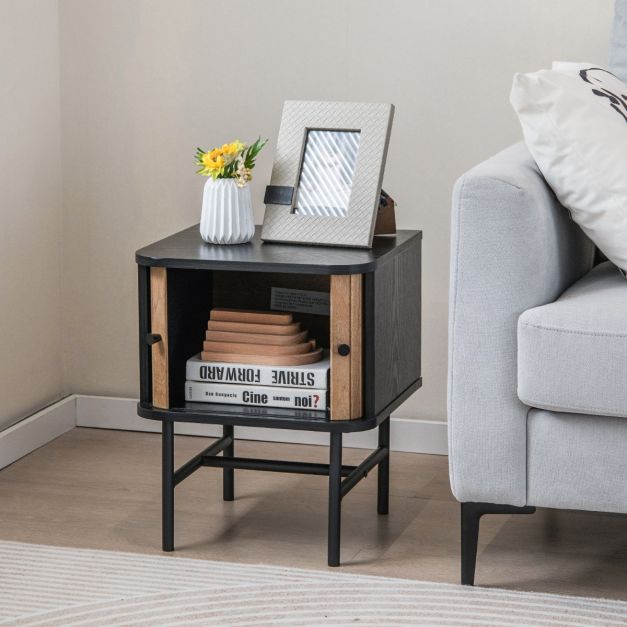 Modern Mid-Century Side Table - Egyptian Queen storebedside table