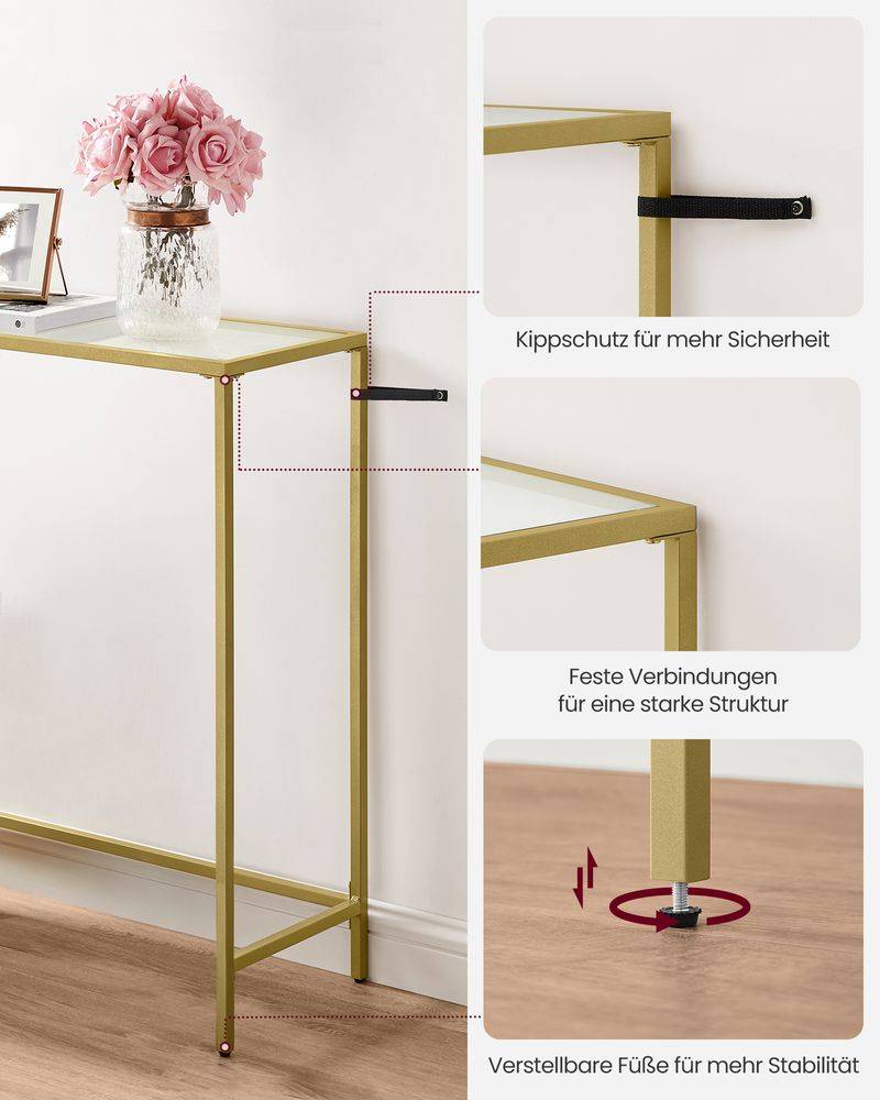 Modern Minimalism Console Table - Egyptian Queen storeconsole table