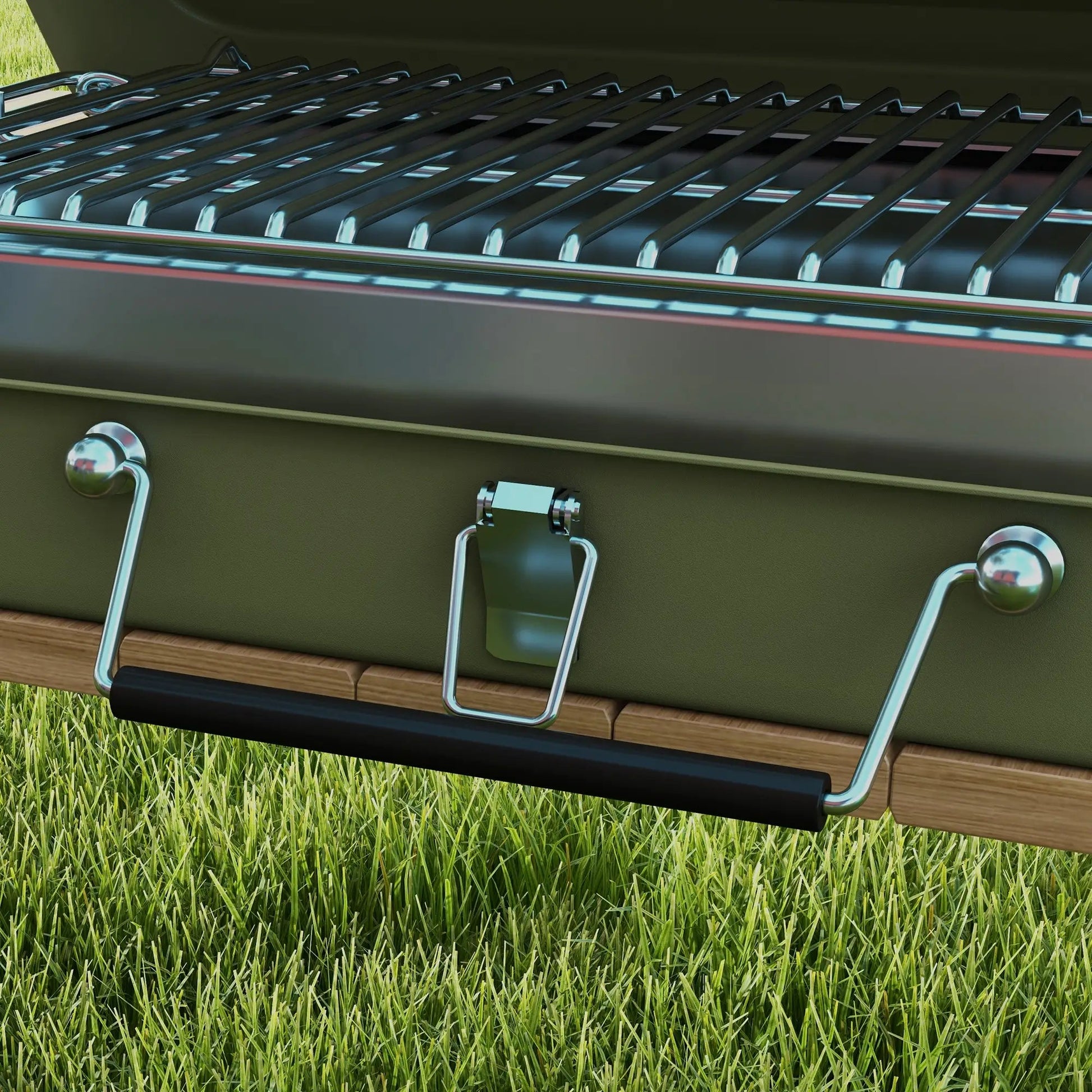 Portable Mini Grill: Compact Suitcase Design for On-the-Go Grilling - Egyptian Queen storeportable BBQ