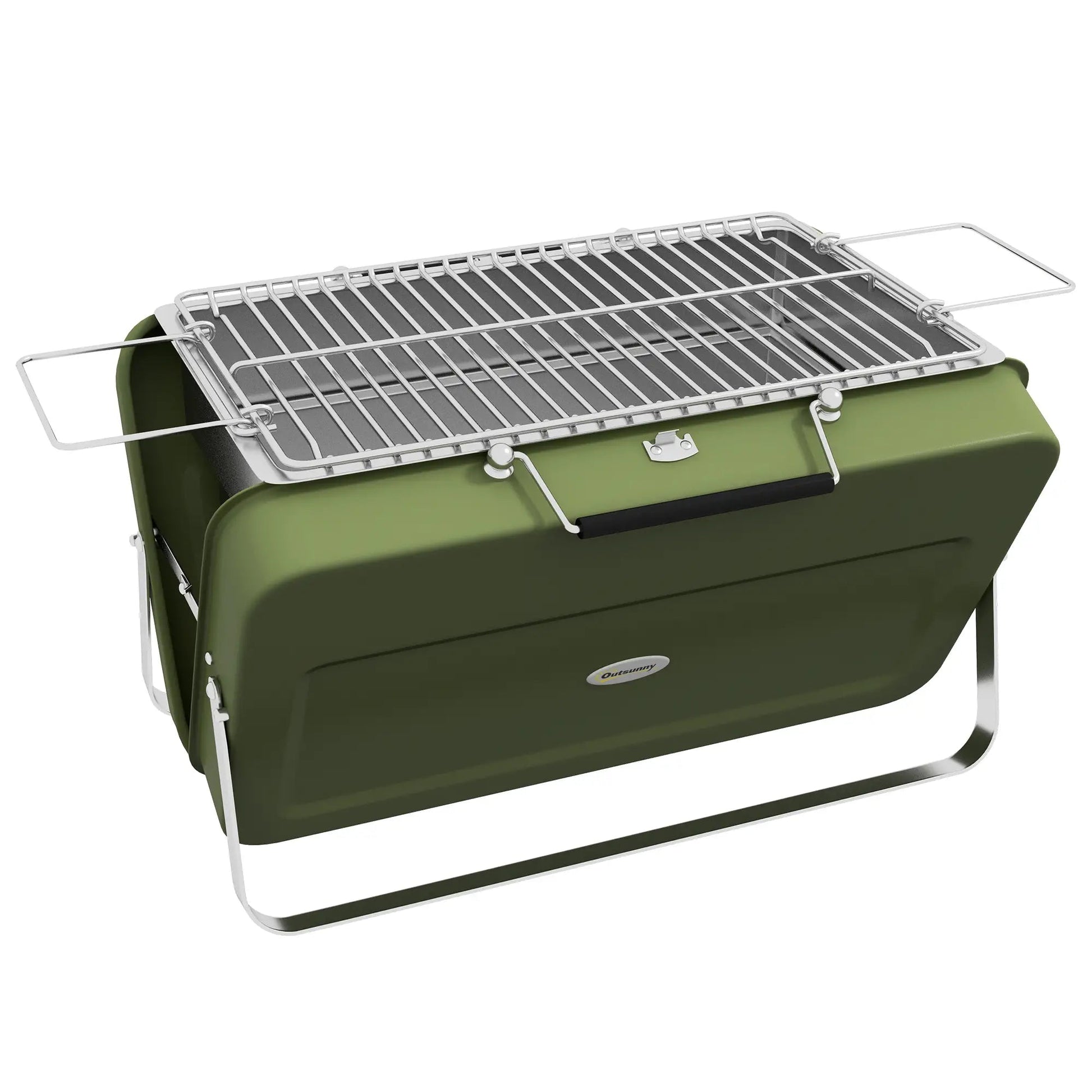 Portable Mini Grill: Compact Suitcase Design for On-the-Go Grilling - Egyptian Queen storeportable BBQ