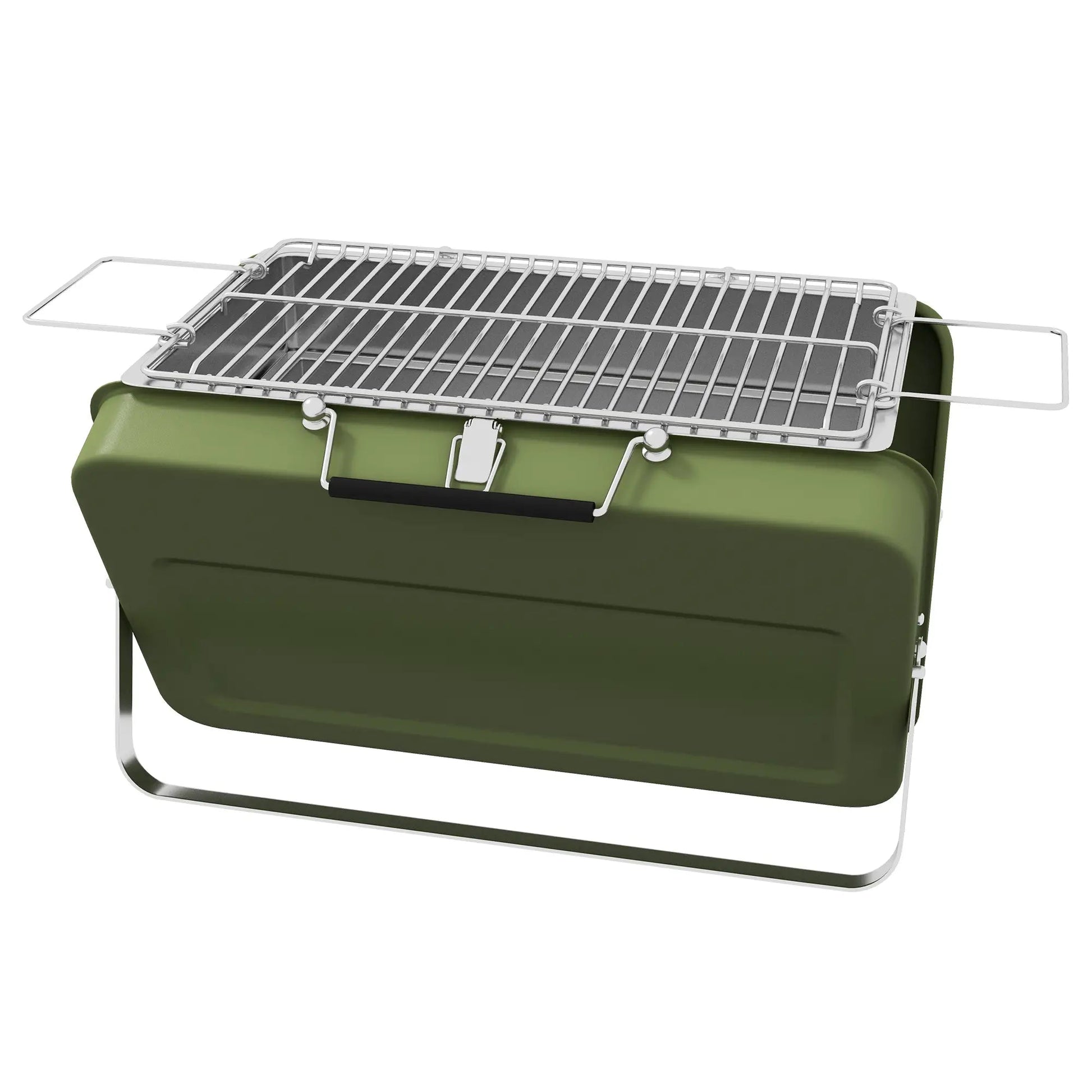 Portable Mini Grill: Compact Suitcase Design for On-the-Go Grilling - Egyptian Queen storeportable BBQ