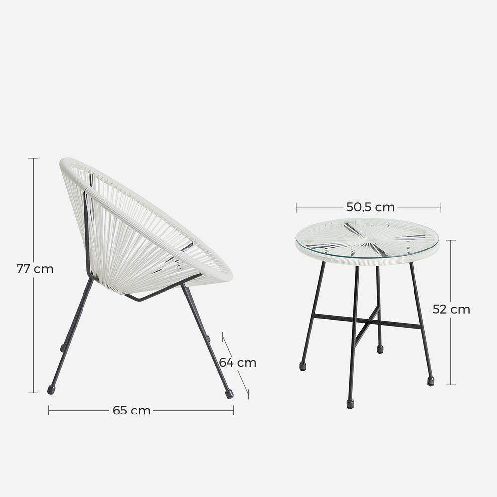 set of 3 garden furniture Set - Egyptian Queen storegarden Furniture Sets