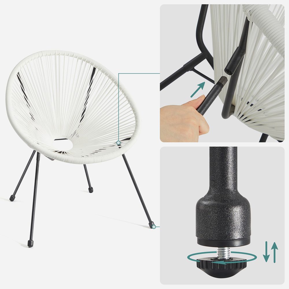 set of 3 garden furniture Set - Egyptian Queen storegarden Furniture Sets