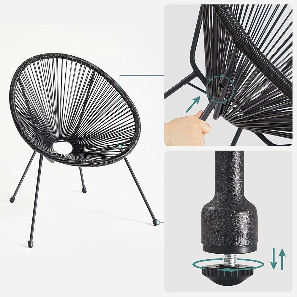 set of 3 garden furniture Set - Egyptian Queen storegarden Furniture Sets