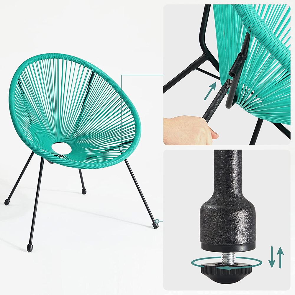 set of 3 garden furniture Set - Egyptian Queen storegarden Furniture Sets