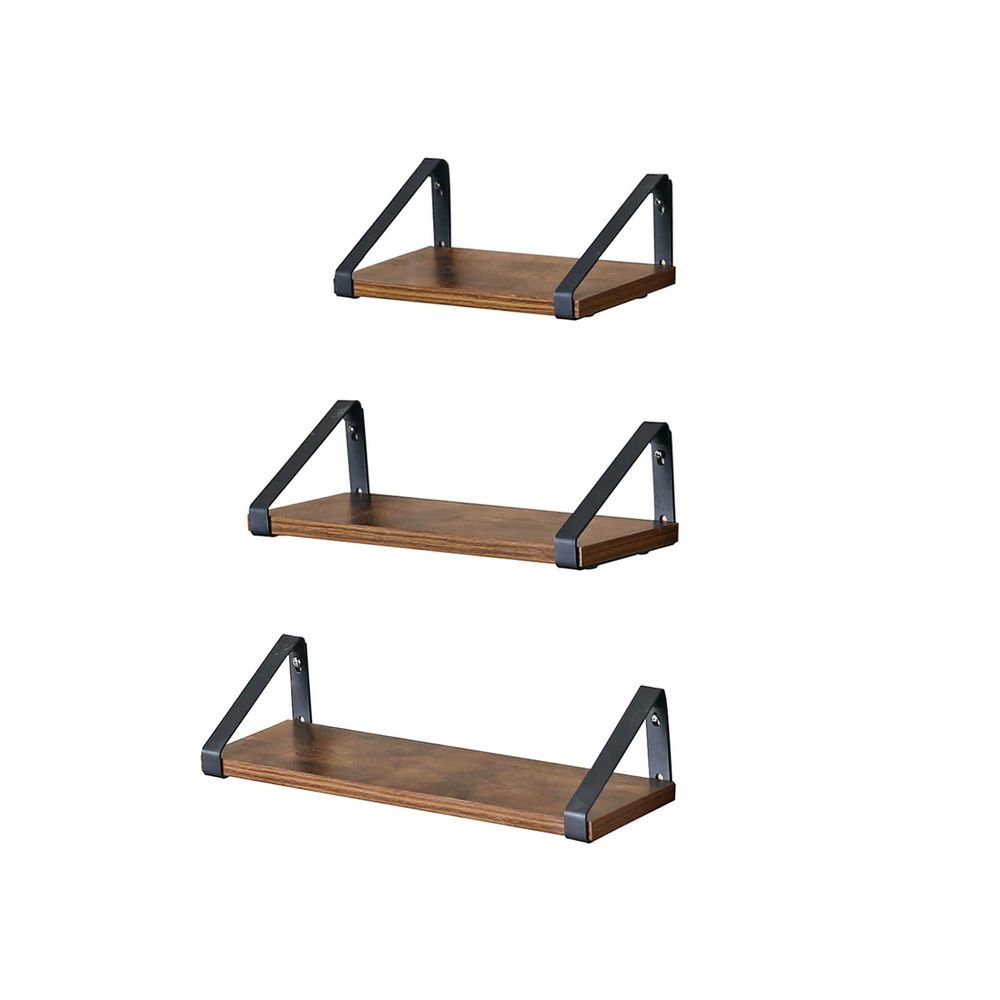 set of 3 vintage wall shelves - Egyptian Queen storewall shelf