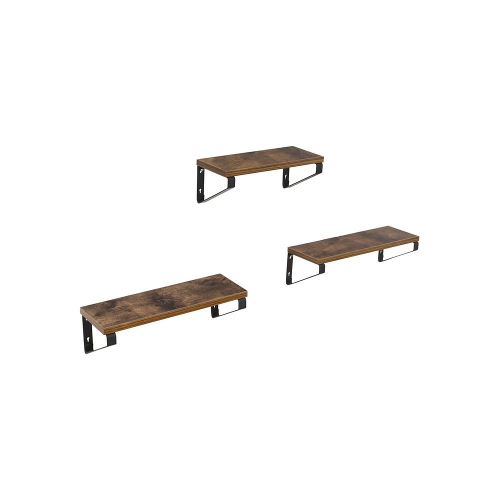 set of 3 vintage wall shelves - Egyptian Queen storewall shelf