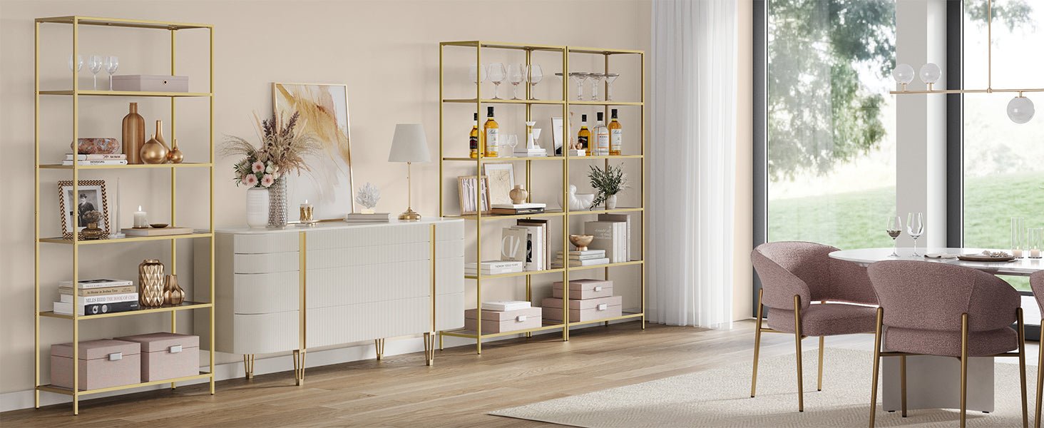 sleek design display shelves - Egyptian Queen storeBookcases & Standing Shelves