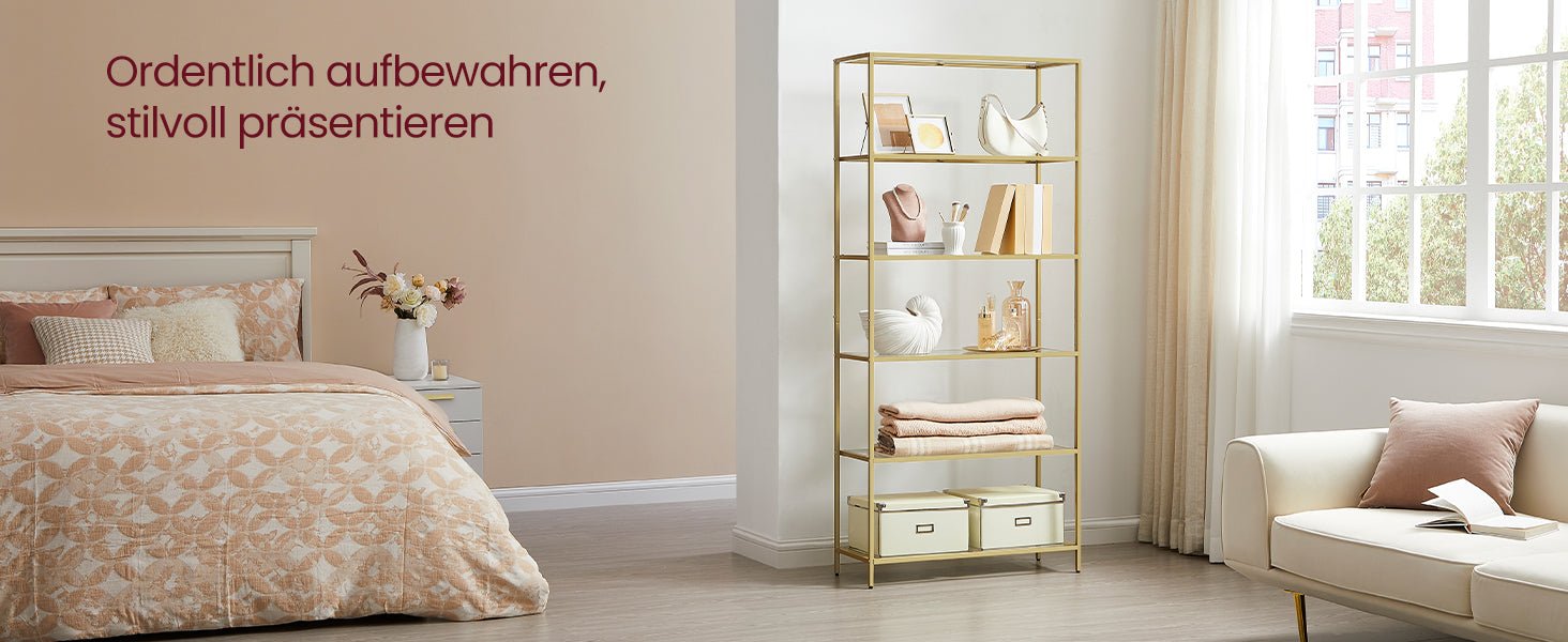sleek design display shelves - Egyptian Queen storeBookcases & Standing Shelves