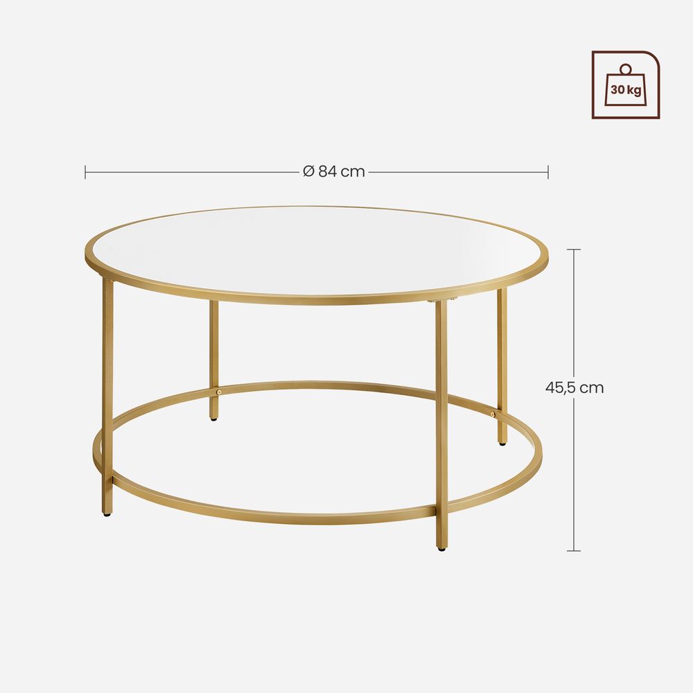 SONGMICS chic coffee table - Egyptian Queen storecoffee table