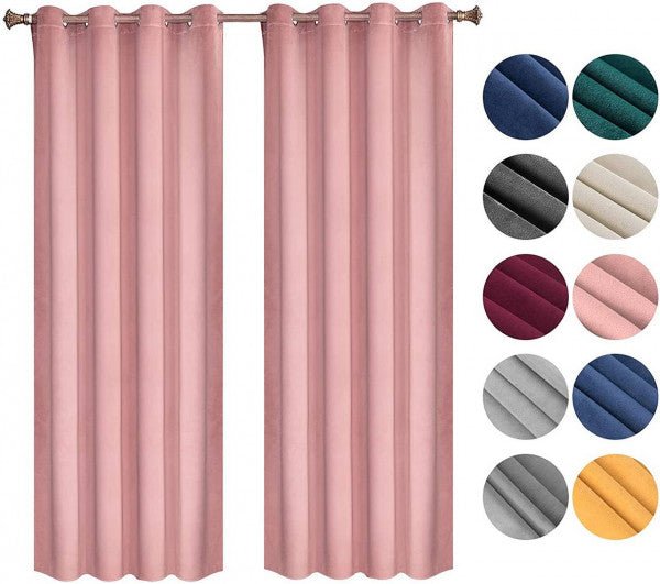 Thermal Insulated black out Curtains - Egyptian Queen storecurtain