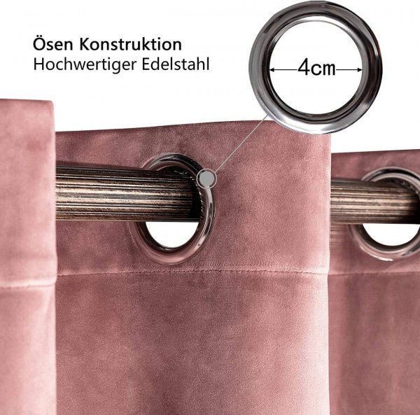 Thermal Insulated black out Curtains - Egyptian Queen storecurtain