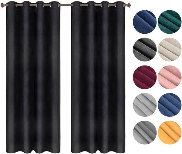 Thermal Insulated black out Curtains - Egyptian Queen storecurtain