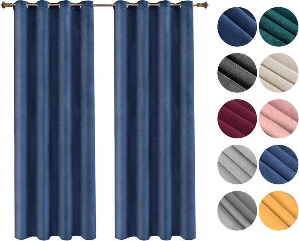 Thermal Insulated black out Curtains - Egyptian Queen storecurtain