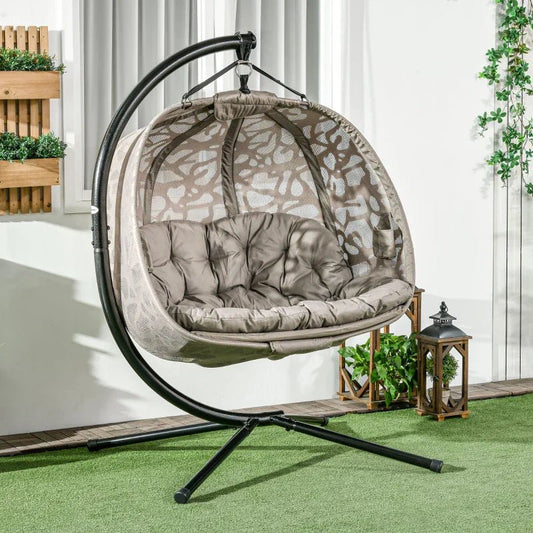 Two-Person Hanging Swing Chair | Indoor/Outdoor Comfort - Egyptian Queen storehammock